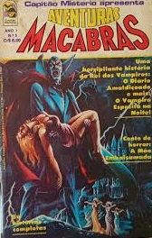 Aventuras Macabras 05 Bloch Gibi Terror 1977 Capitão Mistério