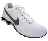 Tênis Nike Shox Junior Branco e Preto