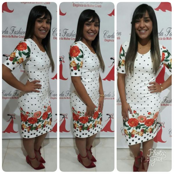 Vestido Modelo Thamires