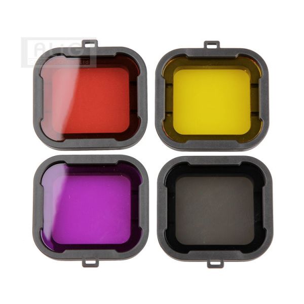Filtro Gopro Hero De Mergulho Amarelo