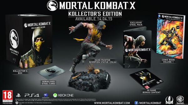 Mortal Kombat X Kollector's Edition - PS3