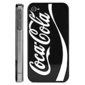 CASE COCA COLA ZERO PRETA PARA IPHONE 4 E 4S
