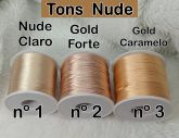 001 Fios de Seda NUDE (100 metros)