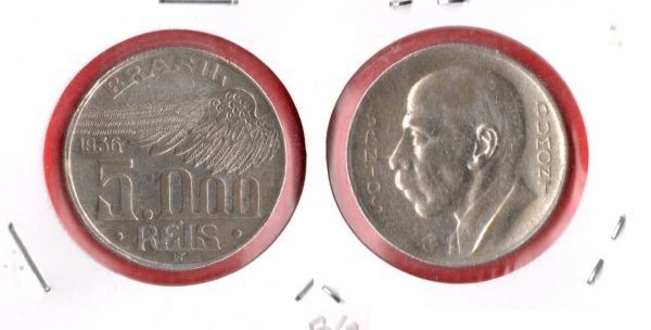 MAG P721-1 - 5000 réis 1936 - S. Dumont