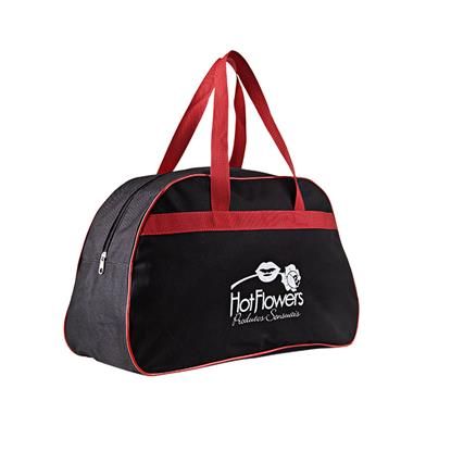BOLSA MÉDIA 50 X 31CM HOT FLOWERS