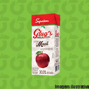 Suco Glug’s Maçã 200ml Superbom