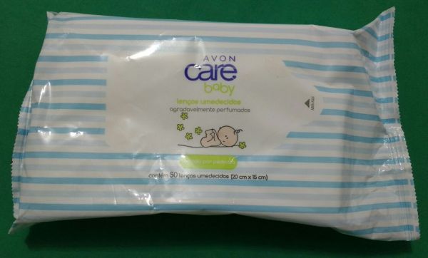 Lenços umedecidos Avon Care Baby