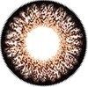 Circle lens - Geo Princess Mimi Chocolate Brown (Bambi series)