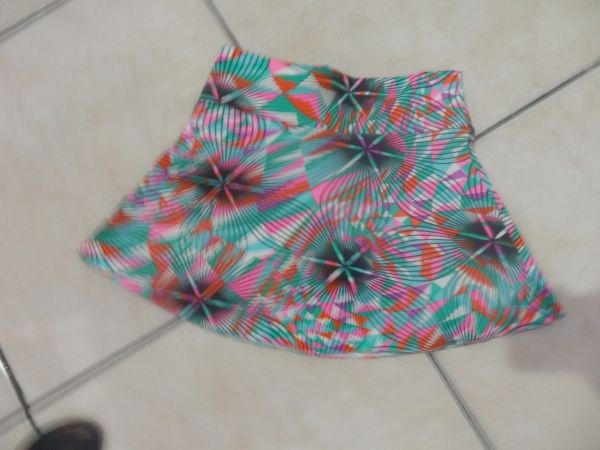 Short-Saia Bonekita Kids Estampada