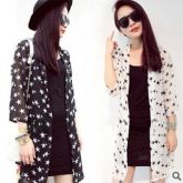 Blusas Chiffon Estrelas