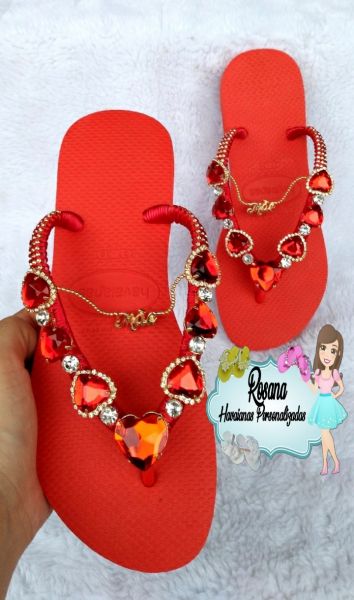Havaianas slim vermelho