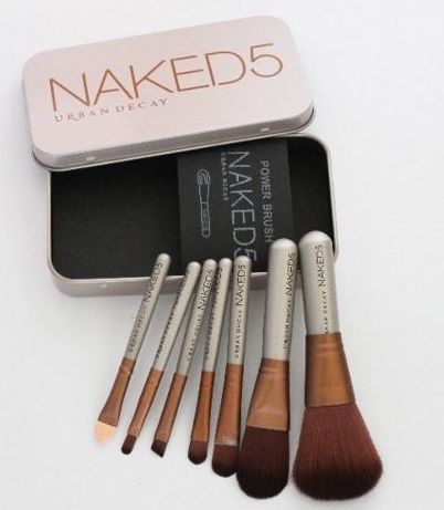 Kit Pincéis Naked5 - 7 pcs Réplica