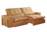 Estofado Retratil Reclinavel Itaoca.Fitipaldi 230 2x90 Terracota 20 Idealle