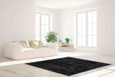 Tapete Apolo 2,00 x 3,00 Estampa Preto PrataTextil