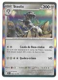 Pokemon Steelix Holofoil Escarlate e Violeta Mega Evolução