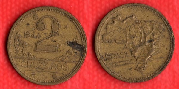 V240-2 - 2 Cruzeiros 1944 - com SIGLA