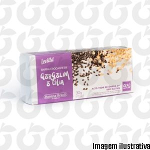 Barra de Cereais de Gergelim e Chia Cx3Unid 10g Levitta