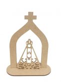 CÓD-RE54 CAPELINHA NOSSA SENHORA APARECIDA 14X6X17