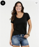 Blusa Feminina Flamê Manga Curta Marisa