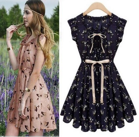 Vestido Estampado Ref. 005