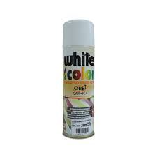Tinta spray white color - Orbi