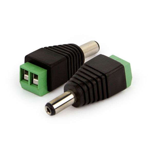 100 Conectores Plug P4 Macho com Borne