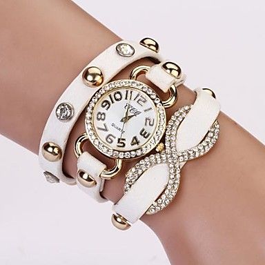 Relógio Quartz, Resistente, Pulseira de Couro. Frete Grátis.