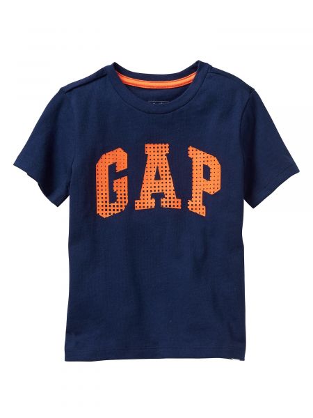 MC4C14- Camiseta GAP Logo Azul marinho 5Yrs (4-5anos) - GAP