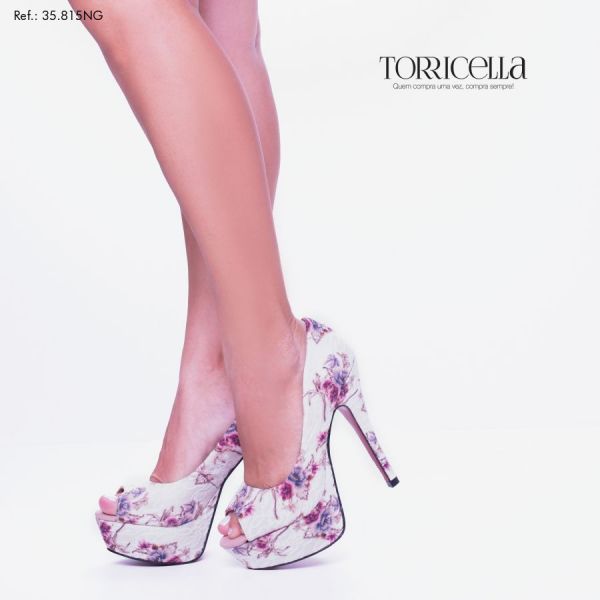 1-peep toe Torricella meia pata plataforma noiva casamento formatura festas sola vermelha