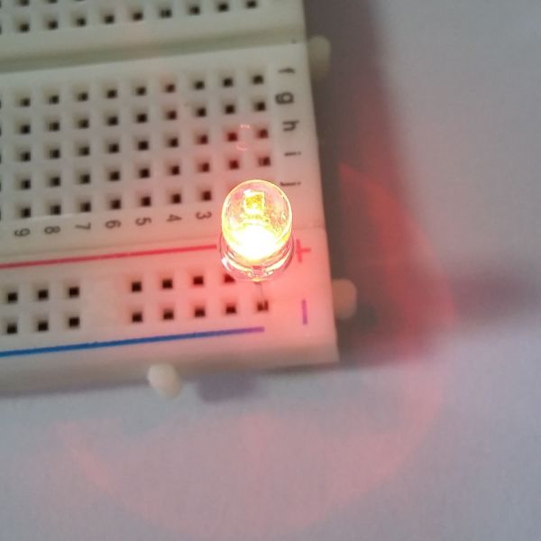 Led Transparente Vermelho 5mm