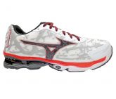 Tênis Mizuno Wave Creation 16 Branco e Vermelho ( replica )