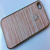 CASE ELEGANTE APPLE LARANJA IPHONE 4 E 4S