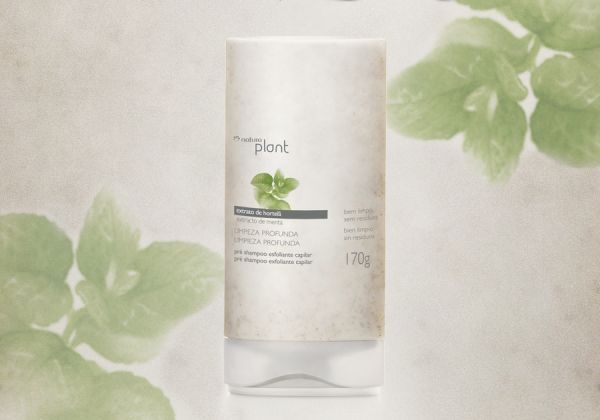 Pré Shampoo Esfoliante Limpeza Profunda Plant - 170g