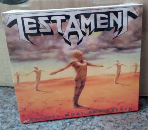 TESTAMENT - Practice What Your Preach (3rd Album-c/slipcase) (cd nacional/acrílico)
