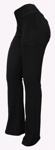 calça feminina preta GG(46),com bolsos na frente e atrás, tecido gorgurinho.