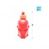 Garrafa Squeeze De Plastico Homem Ferro 3d 450m