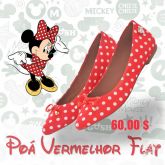 Sapatilha Poa Vermelha