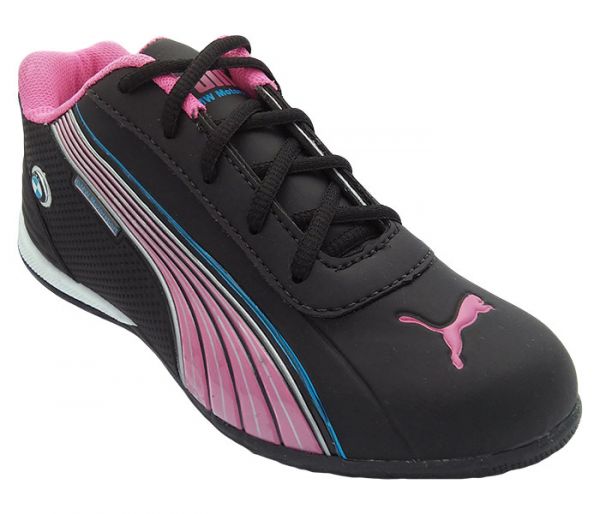 Tênis Feminino Puma BMW Motorsport Preto e Rosa