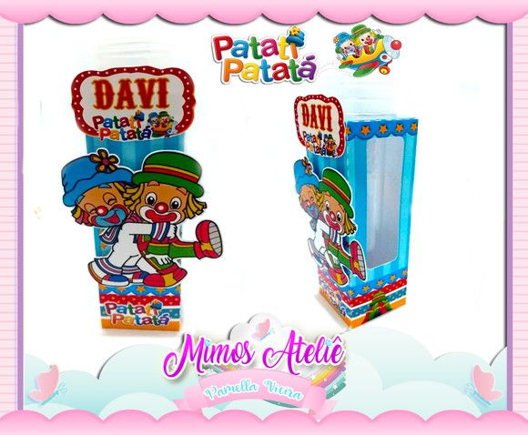 Arquivo De Corte Silhouette PORTA TUBETE - Patati Patata 7