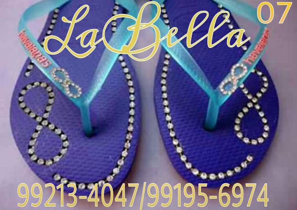 Havaianas Customizadas-Slin