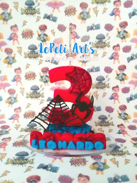 Vela Homem Aranha