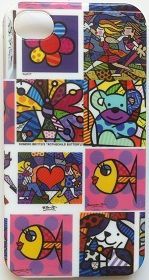 CASE DIVERSAS OBRAS ROMERO BRITTO PARA IPHONE 4 E 4S