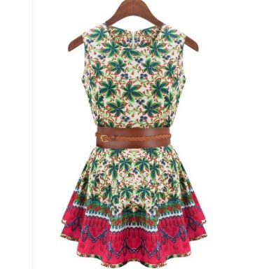 Vestido sem Manga Cód. 006