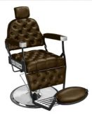 Poltrona Cadeira Barbearia Salão Reclinável Princesa Barber