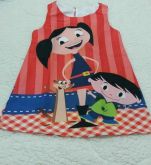 Vestido Trapézio Show da Luna