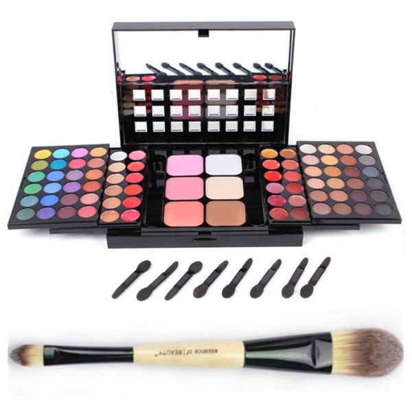 Alta Qualidade Pro Cosplay 78 Cores Make Up Set com Sombra + Lipgloss + Corretivo + Corar + Poder Ma