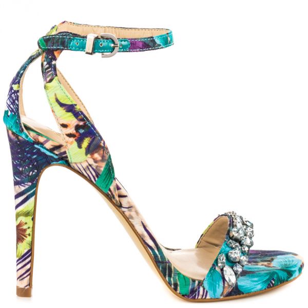 Catarina 4 - Blue Multi Fabric Guess Footwear