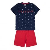 CONJUNTO INFANTIL MARINHO ORANGO