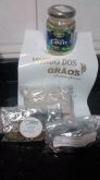 1 Óleo de Coco orgânico, 1 Farinha Seca Barriga 200mg, 1 Chá Verde 180mg, + *(01 Brinde).