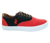 Tênis Polo Ralph Lauren Vaugh Vermelho e Preto